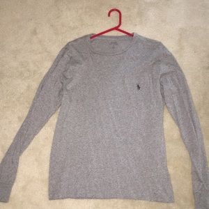 Small grey Ralph Lauren long sleeve shirt
